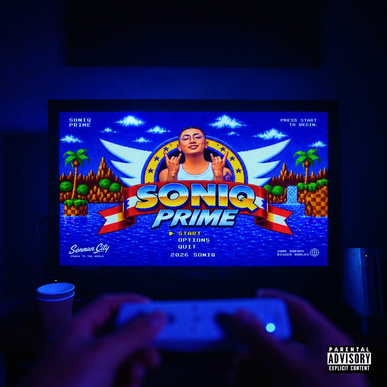 SONIQの1st Album『SONIQ PRIME』ジャケット